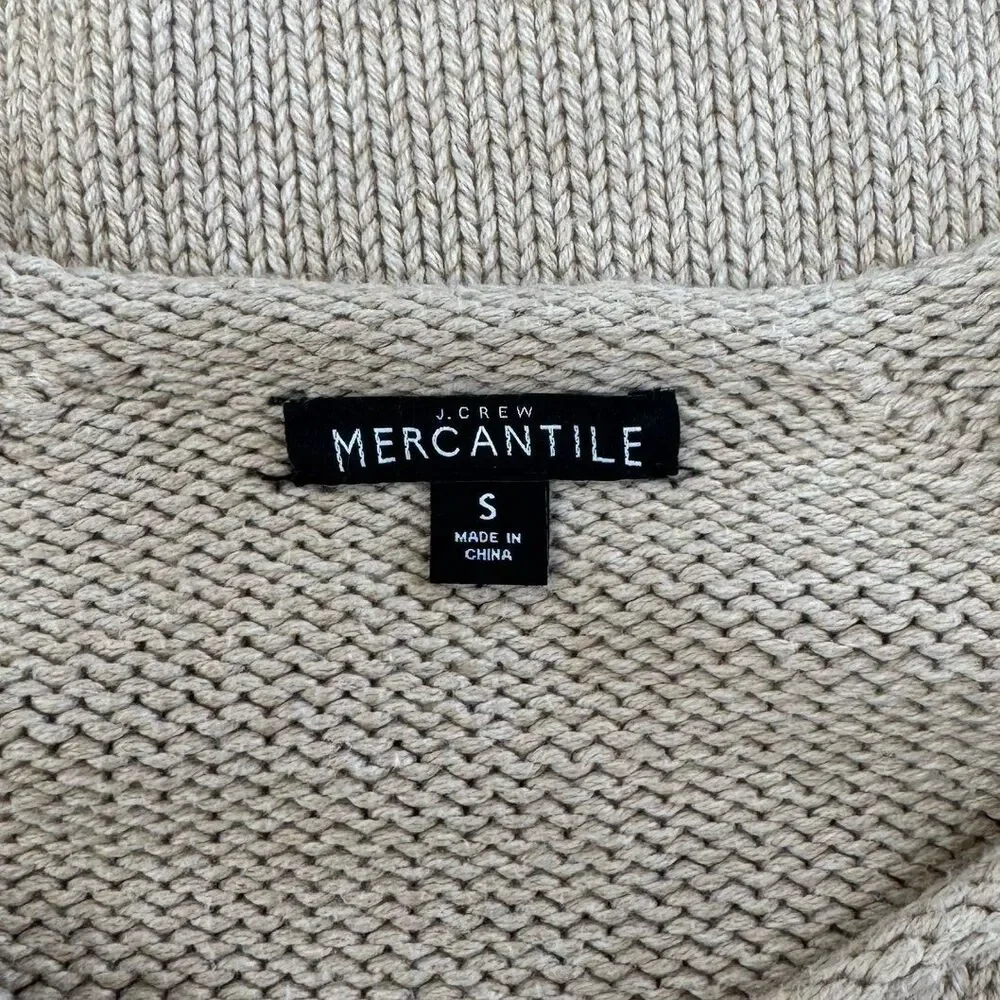 J. Crew Rollneck Pullover Sweater in Heather Camel Size Small